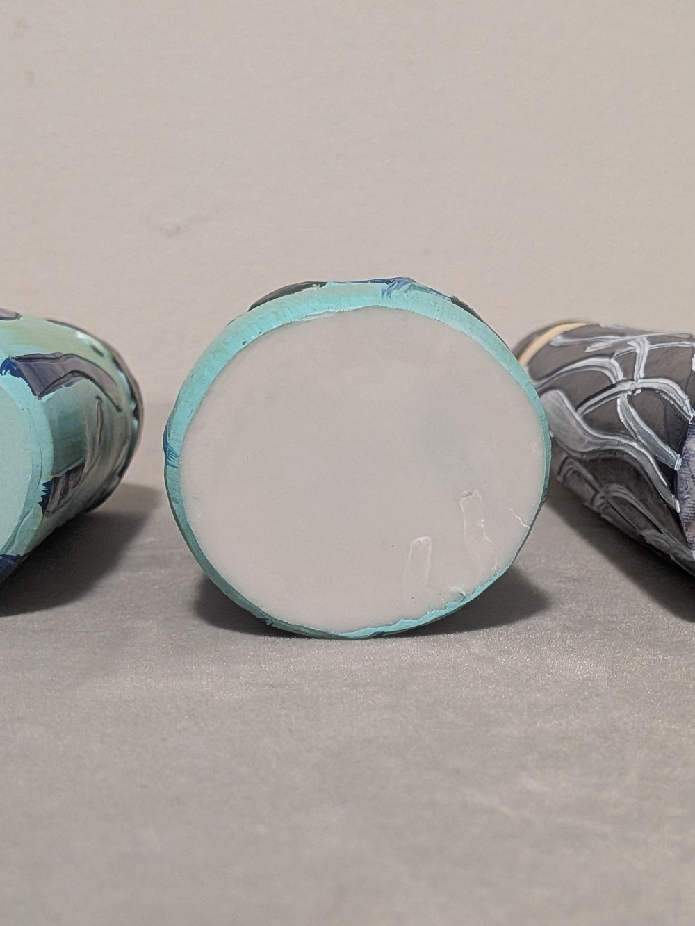 Boho Fun Family Spring Bud Vases Set Of 3 Resin - Picture 7 of 9